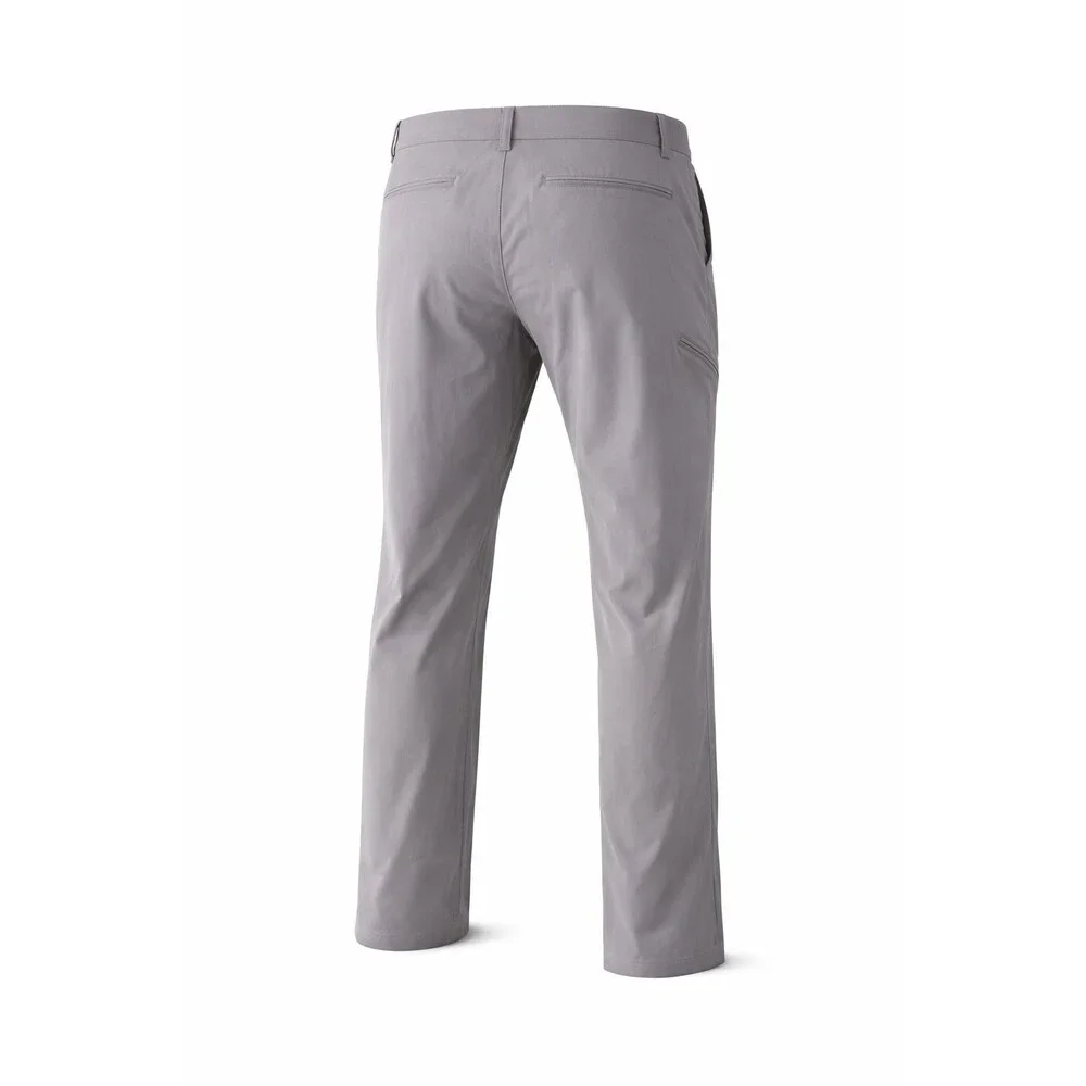 ORVIS Men's Tech Pant Gray 40x30 Performance Water Repellent Cargo Zip Pocket - Picture 2 of 14